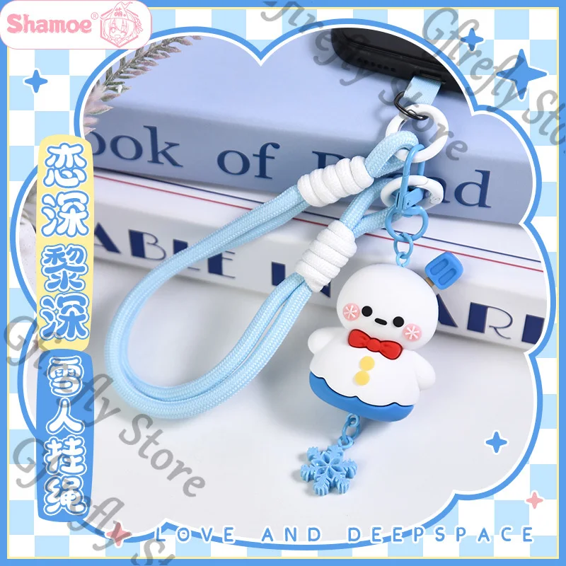 

Hanging Drop Snowman Love and Deepspace Colleagues Bag Pendant Zayne Keychain Ambitus Anime Phone Chain Sling Keyring Gift