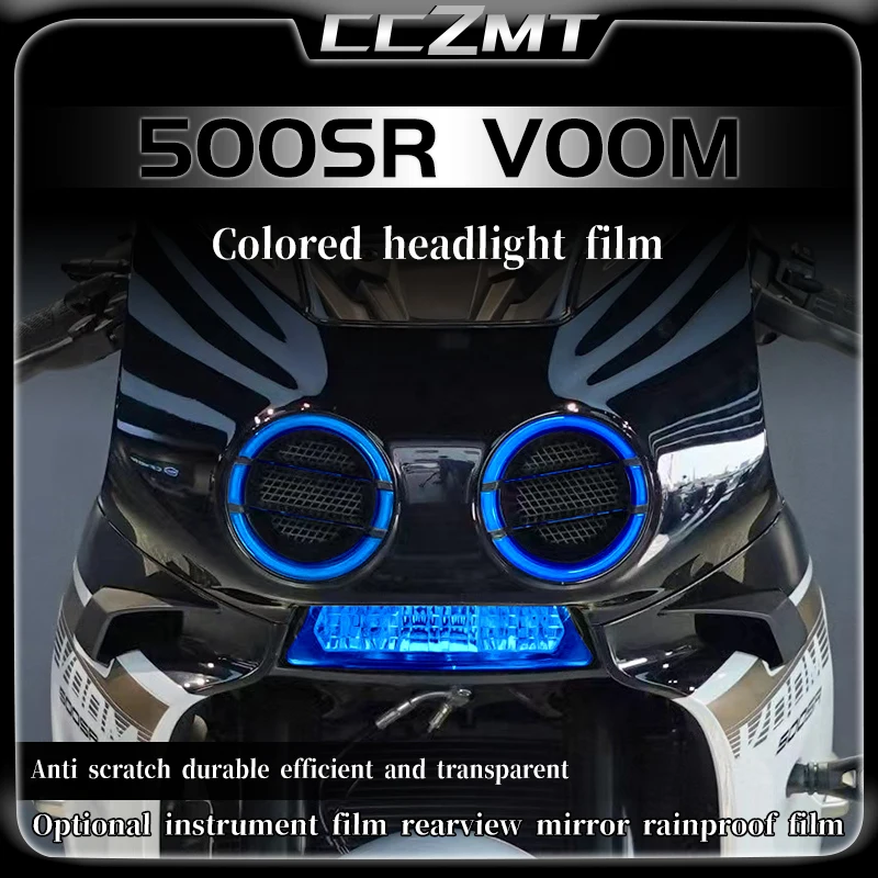 For CFMOTO 500SR VOOM SR500 500 SR 500sr 2024 headlights taillights instrument film transparent protective stickers accessories