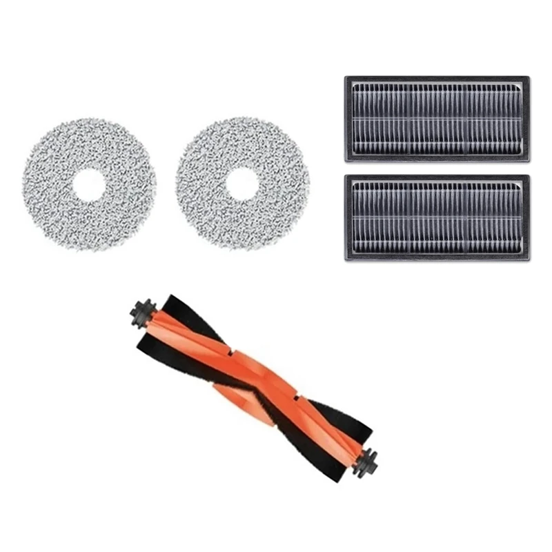 

AT64 For Xiaomi Mijia M40 Spare Parts Robot Vacuum Accessories Replacement Parts Main Brush Filter Mop Cloth