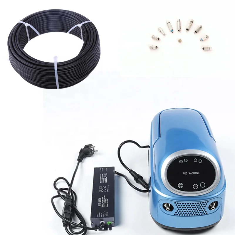 New Aerial Fog Machine System Water Spray Mist Pump Advanced Cooling Misting Systems Patio Mist System