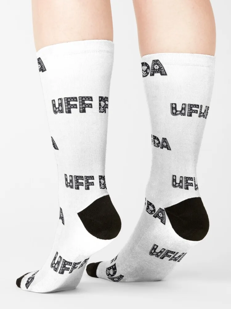 Uff Da calcetines de lujo con cita divertida, Nordic, escandinavo, Norway