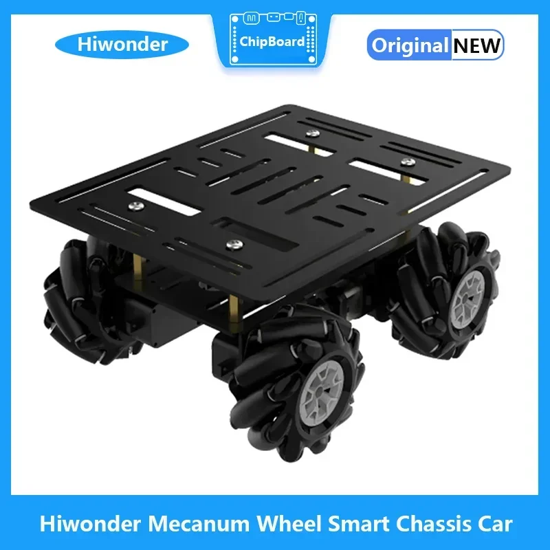 Hiwonder Kit de chasis inteligente para coche, rueda Mecanum