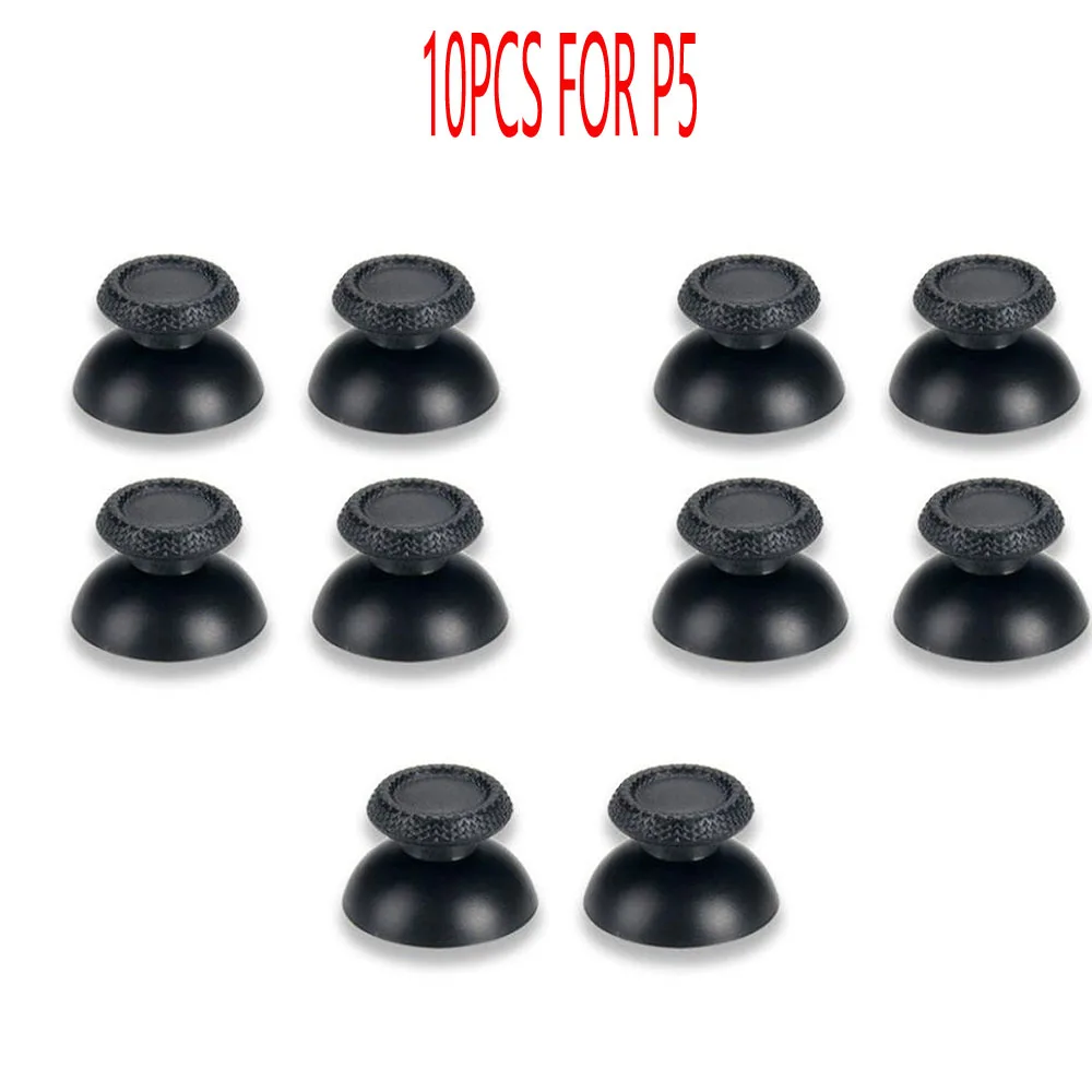 10Pc for Sony Dualsense 5 Ps5 Controller 3D Analog Joystick Thumb Stick Grip Cap Button Repair Part Cover Thumbstick Replacement