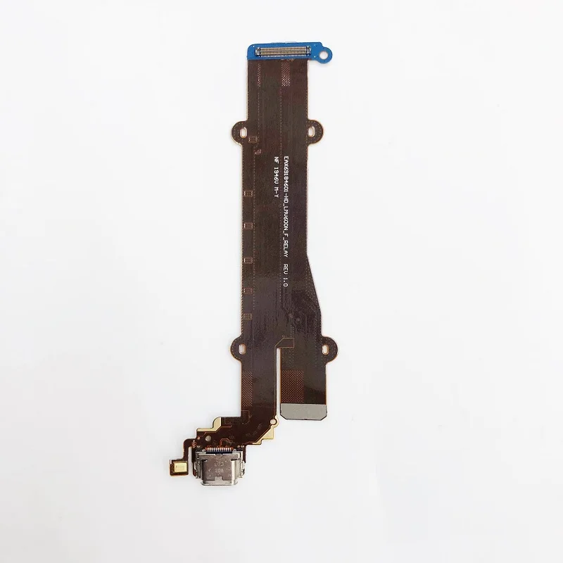 USB Charger Charging Port Board Flex Cable Mic For LG V60 ThinQ 5G V600TM V600AM Charging Connector Flex Cable Replacement Parts