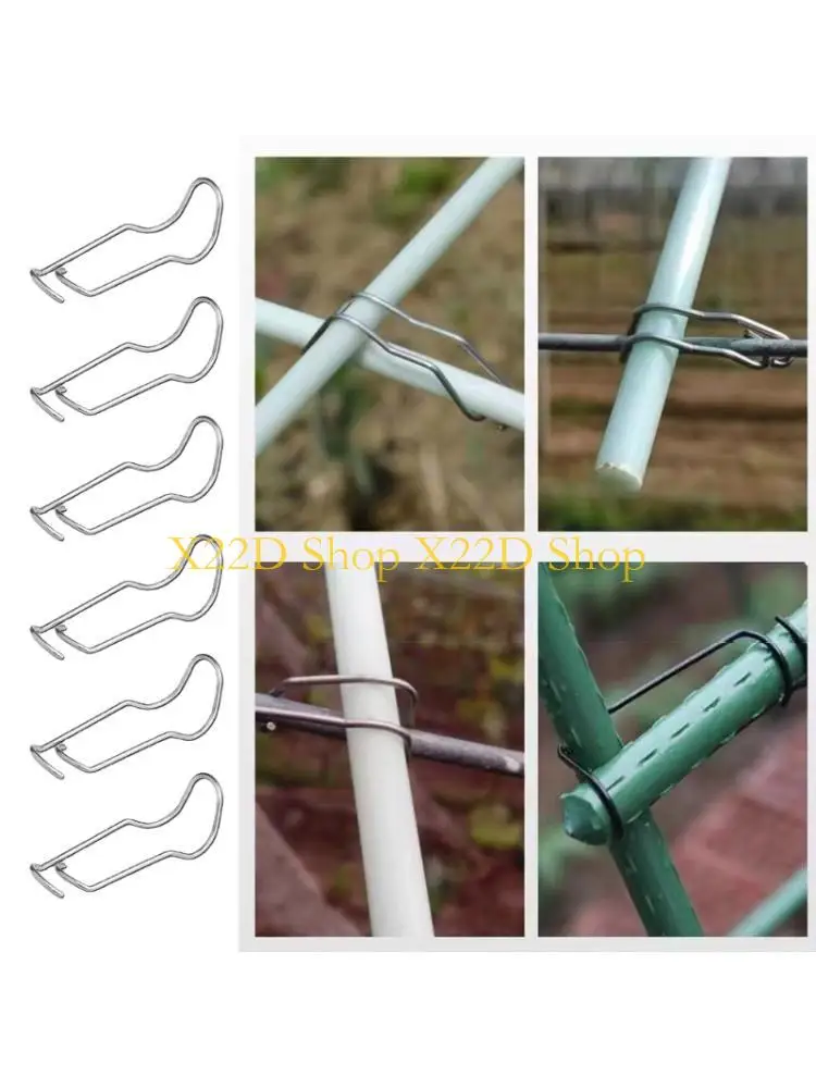 X22D 20Pcs Greenhouse Clips Multipurpose Garden Connector for Fiber  Accessories