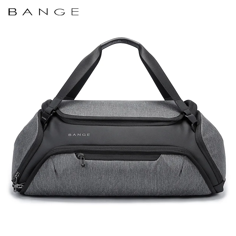 Bange-Bolsa de gimnasio de gran capacidad para mujer, Maleta impermeable de separación en seco y húmedo, paquete de Fitness para Yoga, bolsa de viaje multifuncional, bolsa de zapatos