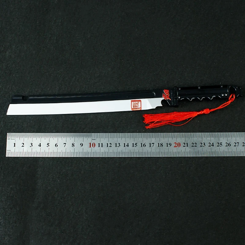 30 cm/11,81 Zoll Arena Breakout Kaisan Messer Spielperipheriegeräte Waffen Modelle Requisiten Metall Nahkampf Schwerter Messer Uncut Crafts Junge Geschenke