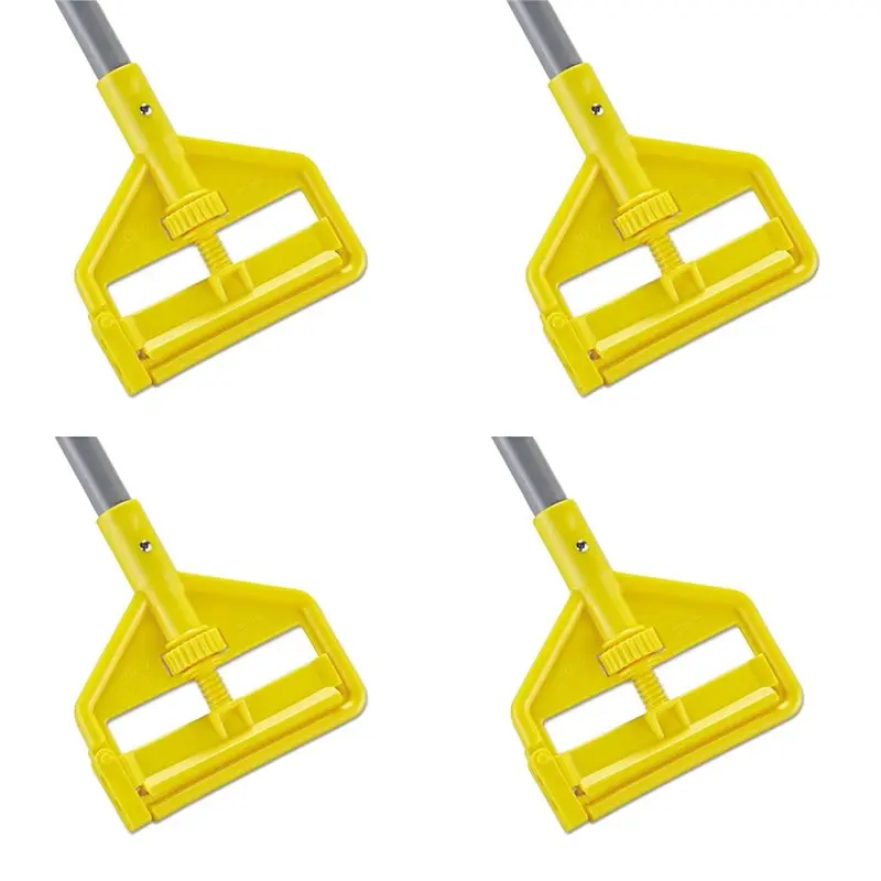 

ABKW-Detachable And Replaceable Mop Head Wooden Floor Mop Professional/Industrial Grade Cleaning