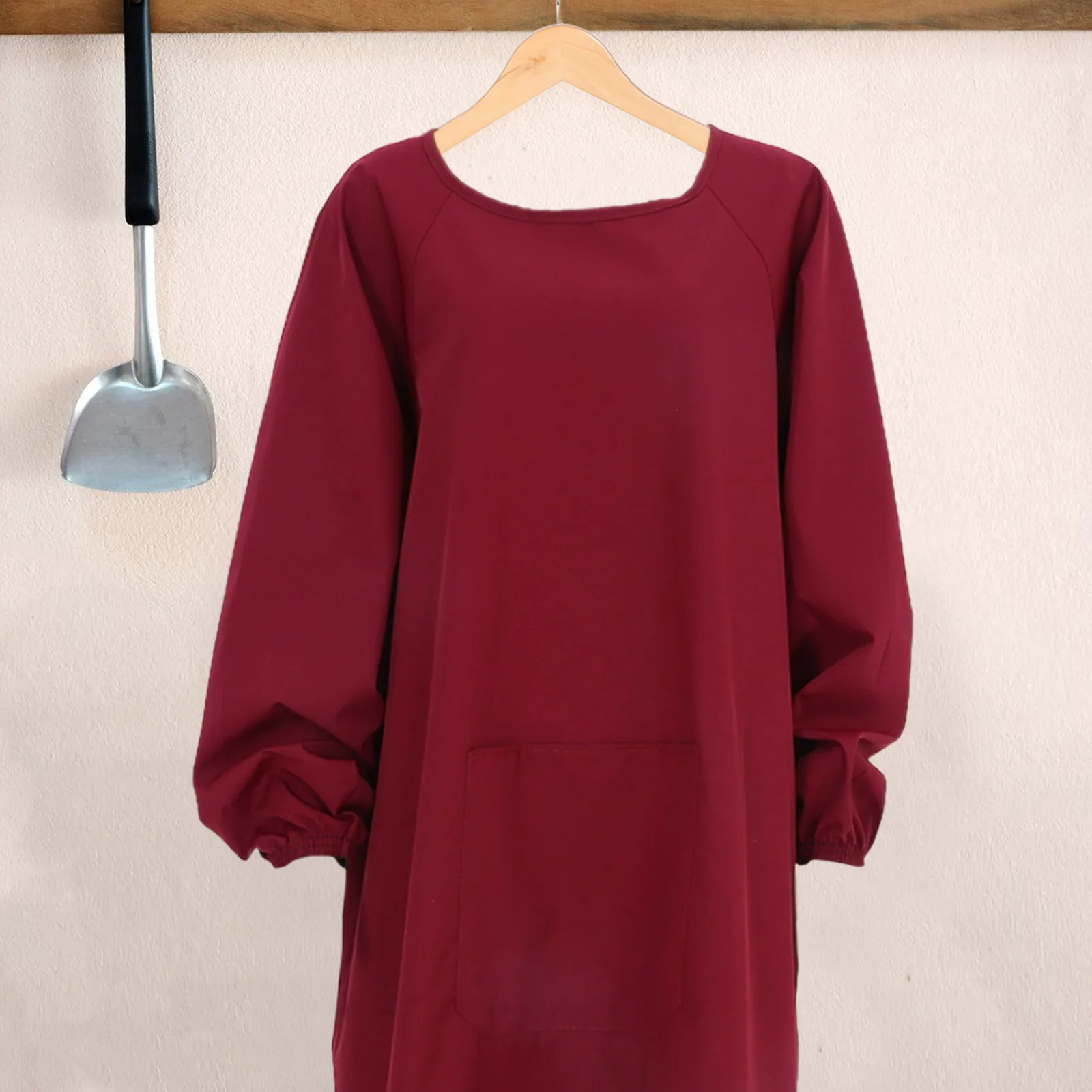 

Waterproof Oil-Proof Apron with Sleeves Long Sleeve Design for Cooking Baking Cleaning Restaurant Use Kitchen Dishwashing