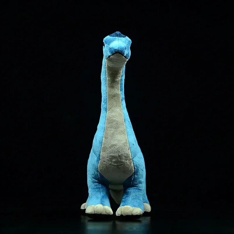 Großhandel Nette Simulation Brachiosaurus Weiche Angefüllte Plüsch Spielzeug Blau Dinosaurier Puppe Modell Echtes Tier Für Kinder Geburtstag