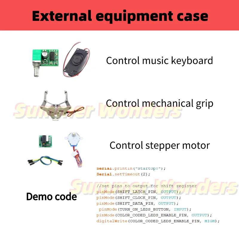 6 Channels EMG Muscle Sensor Muscle Electrical Acquisition Module Serial Port Arduino UNO Kit Smart Wearable Device Demo Code