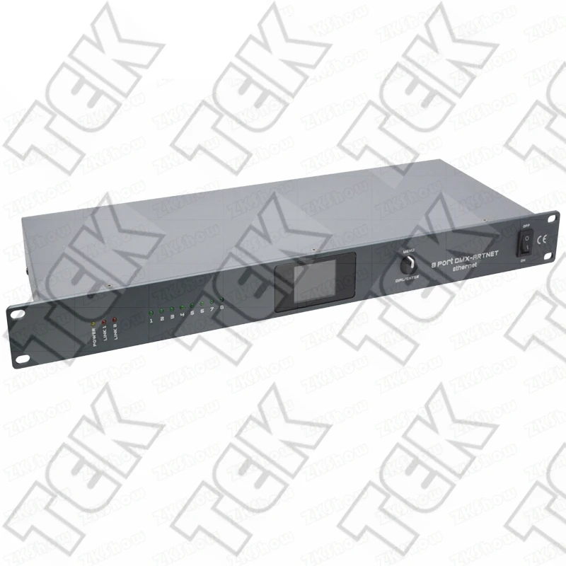 8 Port DMX-Artnet Ethernet RDM Output Port of Tiger Touch Ma Console 3Pin XLR for Stage Landscape Architectural Light Controller