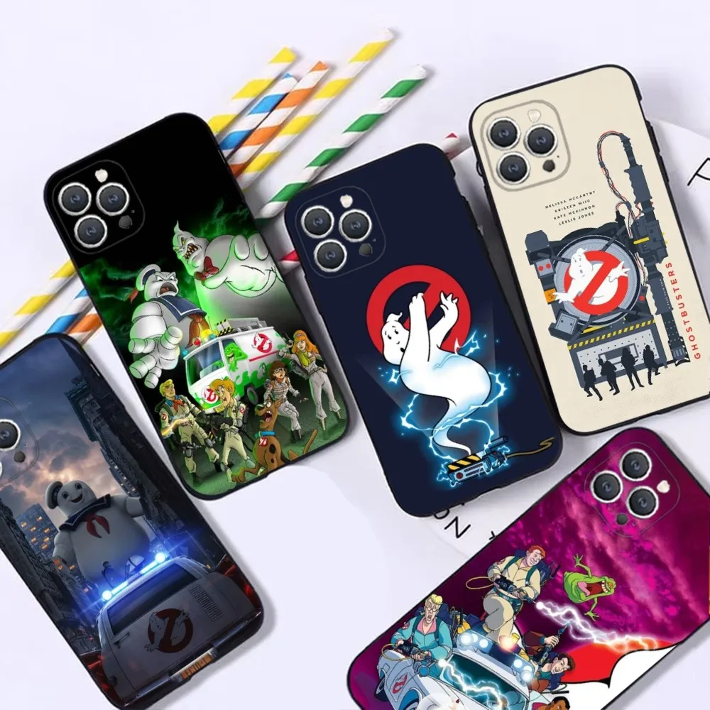 Movie G-Ghostbusters   Phone Case For iPhone 16,15,14,13,12,Pro,Max,11,7,8,Plus,XR,XS Max Shockproof Silicone Soft Shell