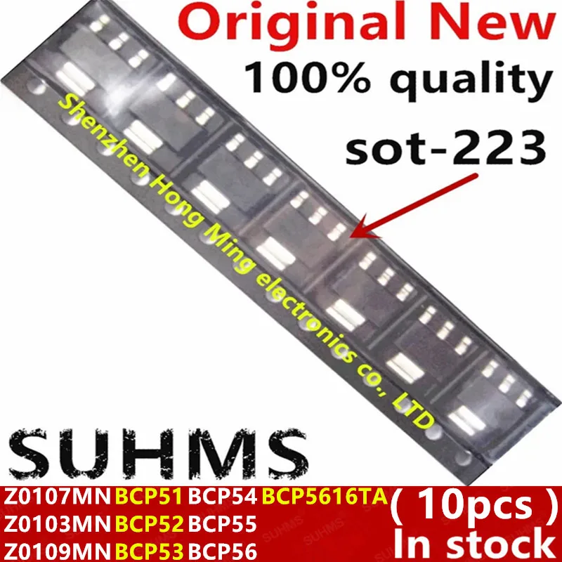 (10piece)100% New Z0107MN Z0103MN Z0109MN 07M 03M 09M Z7M Z3M Z9M BCP5616TA BCP51 BCP52 BCP53 BCP54 BCP55 BCP56 sot-223 Chipset