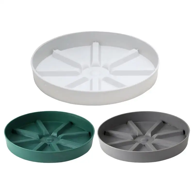 Flower Pot Saucers Sturdy Plant Drip Trays Plant Container Accessories & Plant Saucers For Garden Home Planter