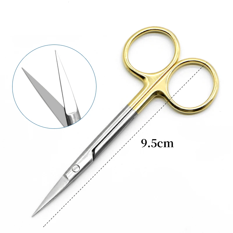 Branch scissors medical eye double eyelid embedding tissue scissors surgical instruments