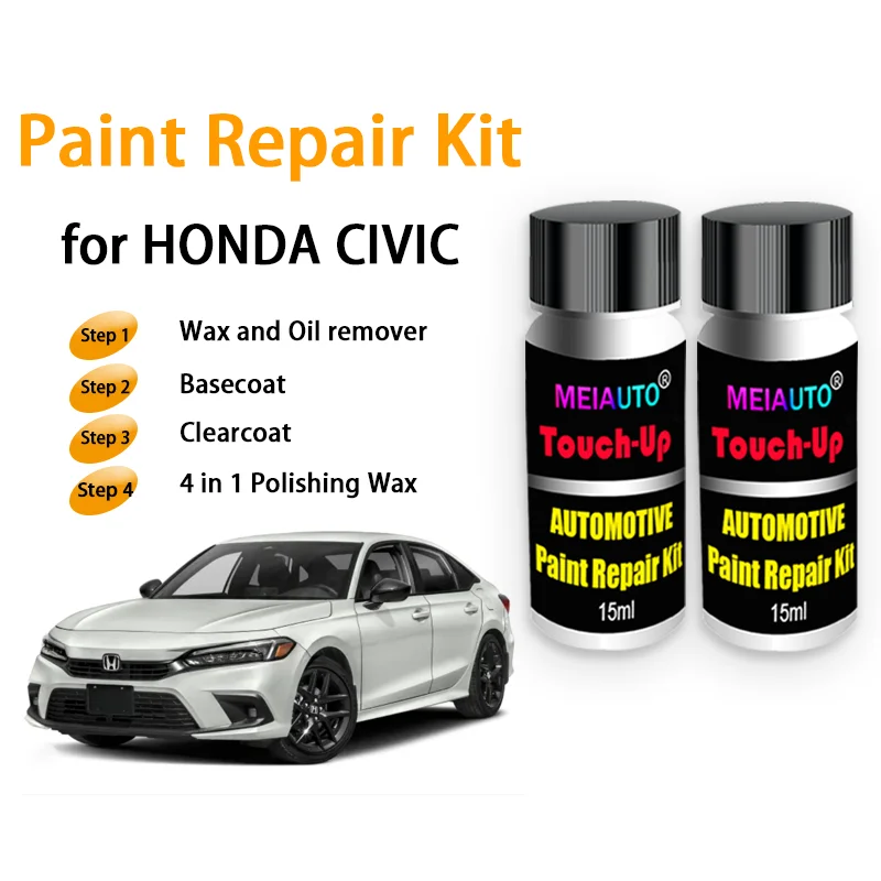 Car Paint Repair Kit for HONDA CIVIC Touch-Up Pen Paint Scratch Remover Automotive Paint Care Accessories