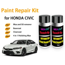 Car Paint Repair Kit for HONDA CIVIC Touch-Up Pen Paint Scratch Remover Automotive Paint Care Accessories