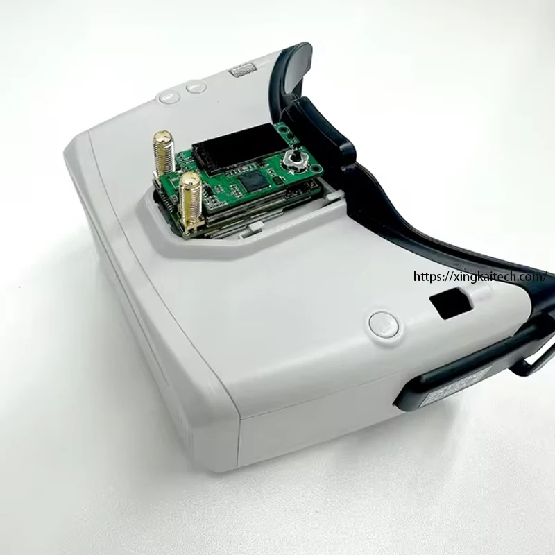 Ricevitore video VRX doppia antenna 1.2/1.3Ghz 9CH banda larga da 1080 MHz a 1360 MHz per occhiali Fatshark/SKYZONE/DJI V1 V2 XT