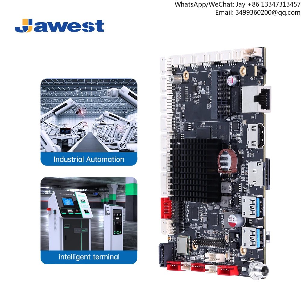 RK3568 RK3588 Intelligentes System Iot Terminal Control Board Rk3288 Embedded Industrial Linux Android Development Motherboard