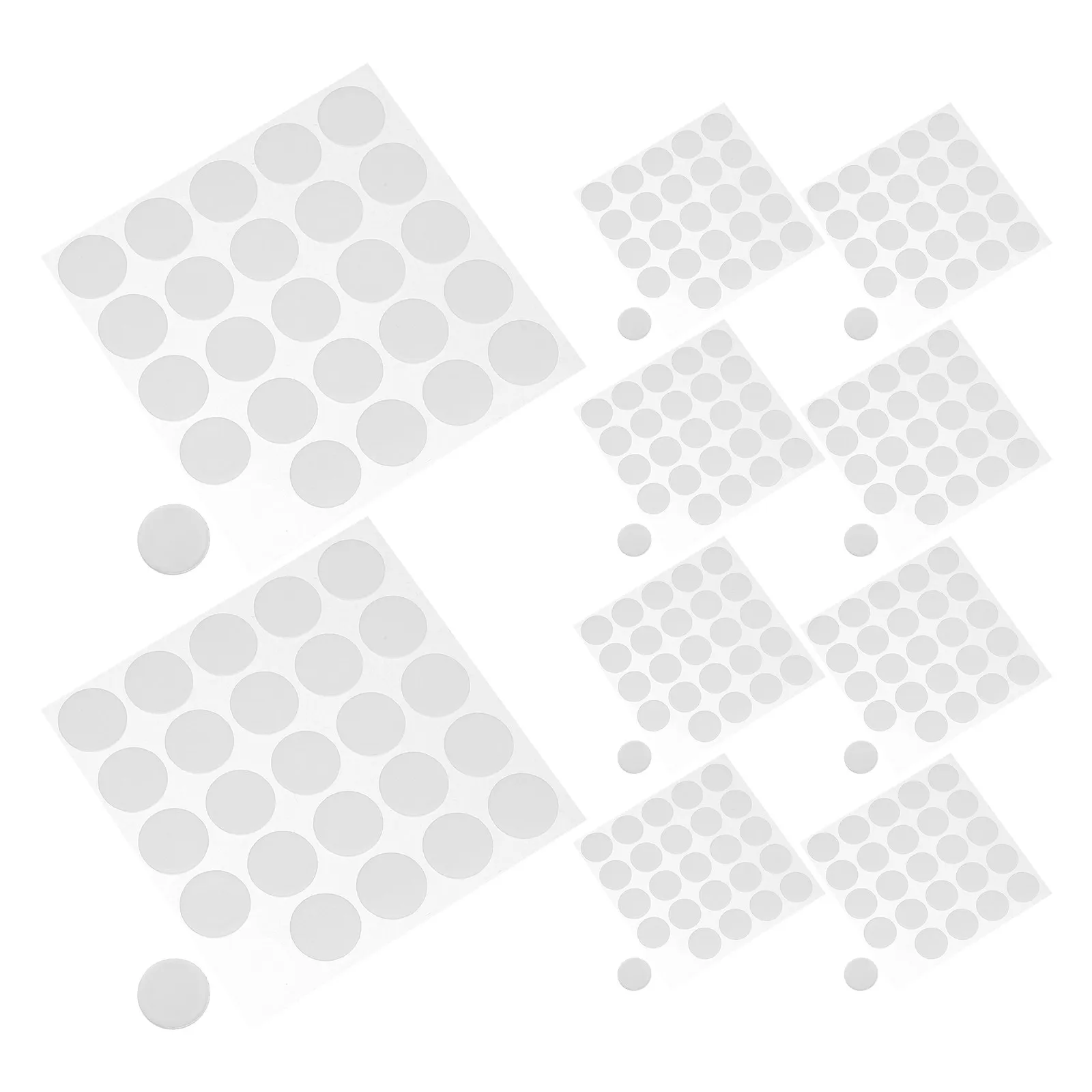 

500Pcs Transparent Adhesive Dots Double Sided High Adhesion Invisible Nano Tape Dots for DIY Crafts Home Office Wall Decorations