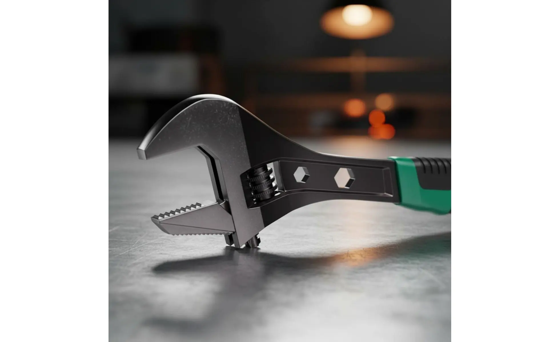 Toothed Adjustable Wrench Industrial Grade Adjustable Jaw Wrench Hand Tool High Hardness Non-Slip Grip for Plumbing Toothed Adjustable Wrench Industrial Grade Adjustable Jaw Wrench Hand Tool High Hardness Non-Slip Grip for Plumbing