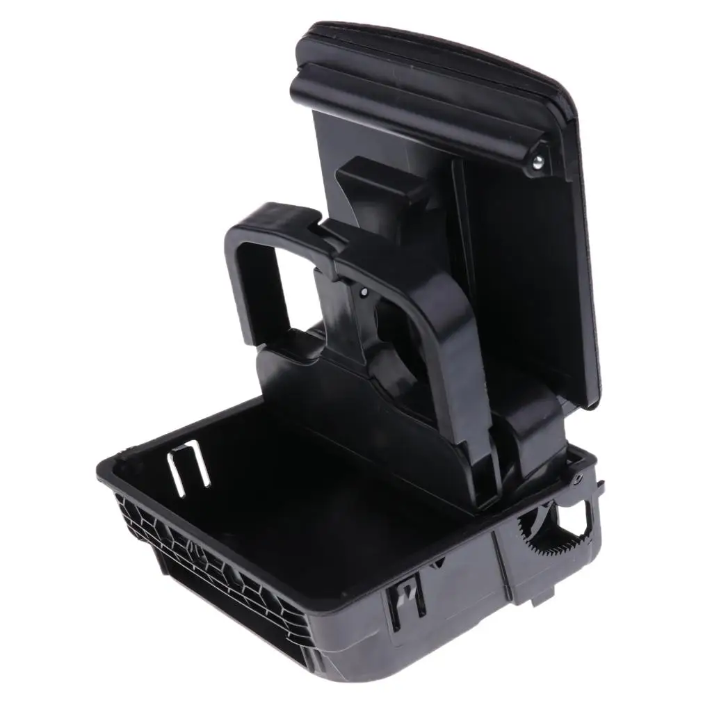 

Автомобильные аксессуары, подстаканник, раздвижной передний складной органайзер для напитков, черный ABS для Audi A4L A5 Q5 A7 Q7 VW Golf MK4