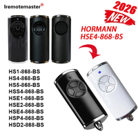 2026 New For HORMANN Bisecur Garage Remote Control HS1 HS4 HS5 HSE4 HSE2 HSE1 HSP4 HSD2 HSS4 868 BS Garage Door Opener 868MHz