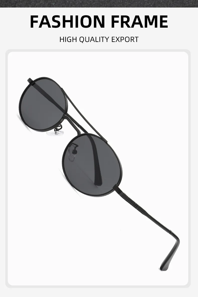 

Fashionable men's and women's sunglasses, hip-hop punk style sunglasses, suitable for mountaineering, tourism, and beach use