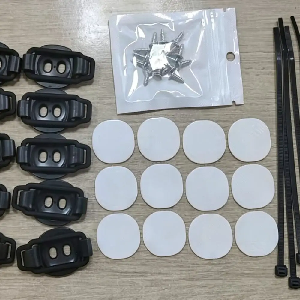 Decorative String Light Hangers Adhesive Hooks For Patio Porch Outdoor Lighting Cable Management Wall Mount Accessories
