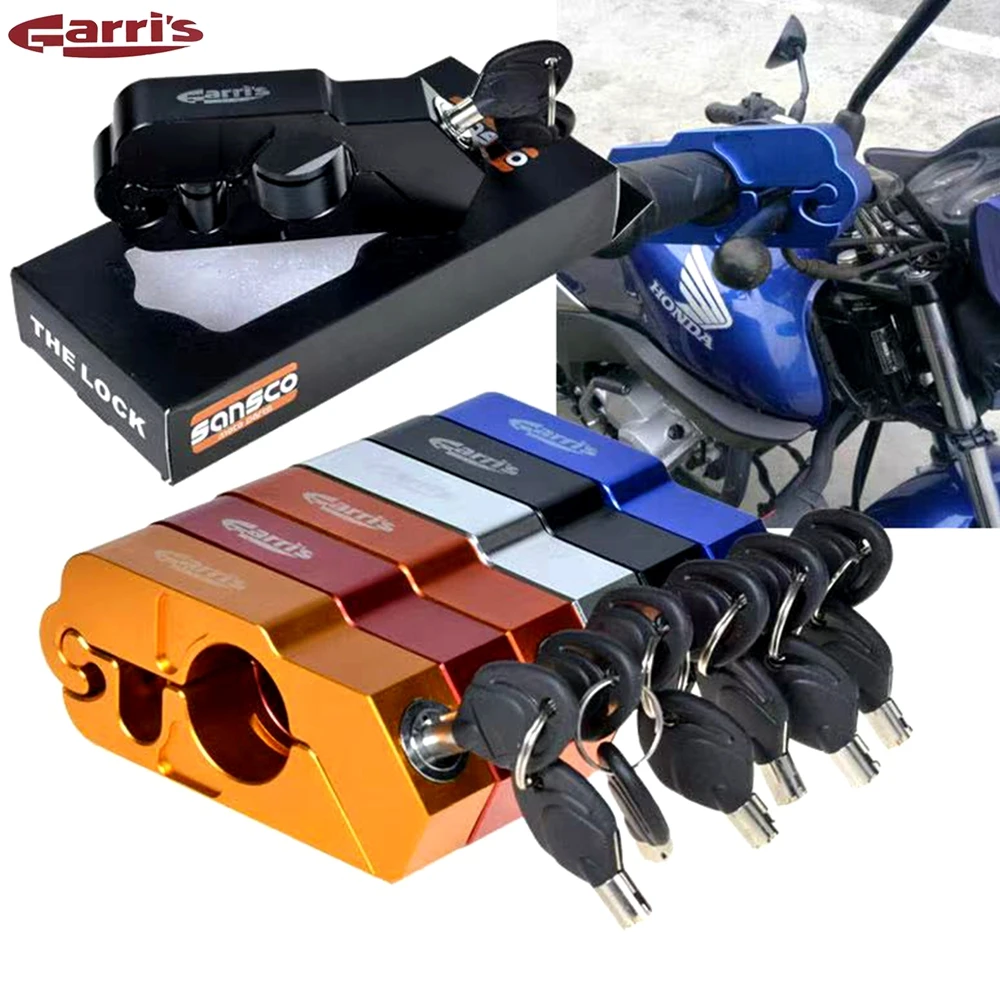 

Мотоциклетный тормозной рычаг, замок на руль, противоугонный замок, мотоцикл, электромобиль, квадроцикл, уличный велосипед, замок на руль из сплава