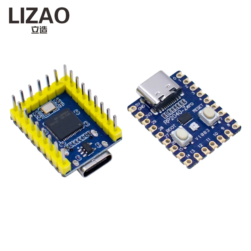 �y�Z�[�����zLIZAO RP2040-Zero �J���{�[�h �f���A���R�A�v���Z�b�T �}�C�N���R���g���[���[ Raspberry PI PICO DIY �v���W�F�N�g�p