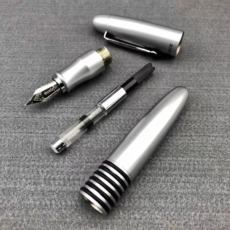 قلم حبر نحاسي سميك ثقيل بتصميم فريد من Montefiore أدوات مكتبية ومورد أعمال وكتابة أقلام هدايا ناعمة