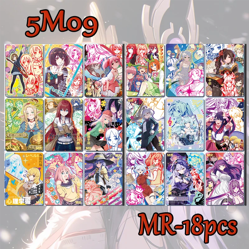 Goddess Story 5M09 SSR PR XR TR card Hatsune Miku York Forger Furina Kanroji Mitsuri boy Toy collection Birthday Christmas gift