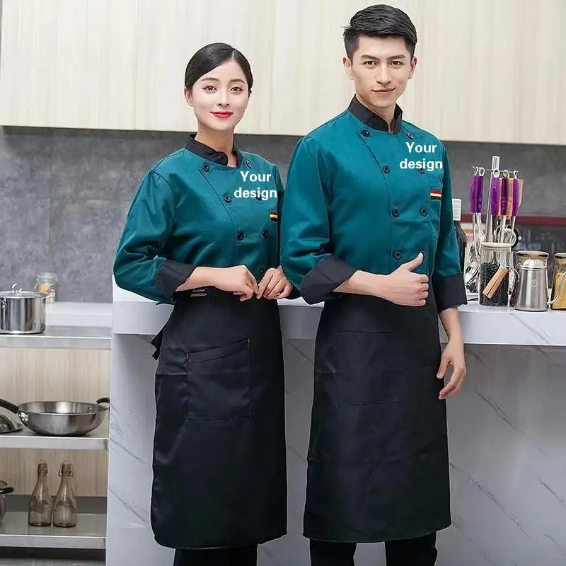jaqueta-de-chef-masculina-camisa-de-manga-longa-avental-chapeu-casaco-de-cozinheiro-de-padaria-roupas-unissex-para-cozinha-e-confeitaria-uniforme-de-garcom-de-restaurante-feminino-com-logotipo