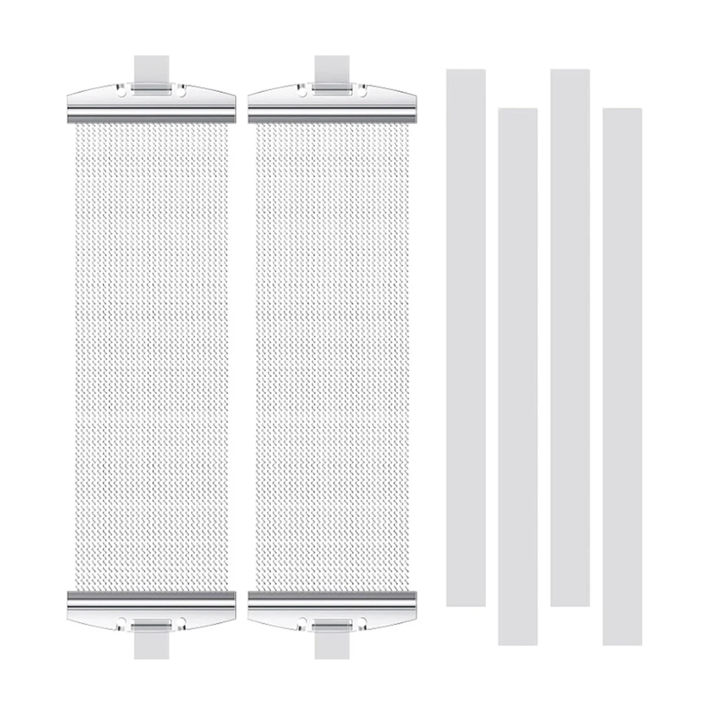 Flexible PET Snare Drum Wire Mounting Straps Set of 6 for Secure Wire Installation Suitable for Most Snare Drum Models