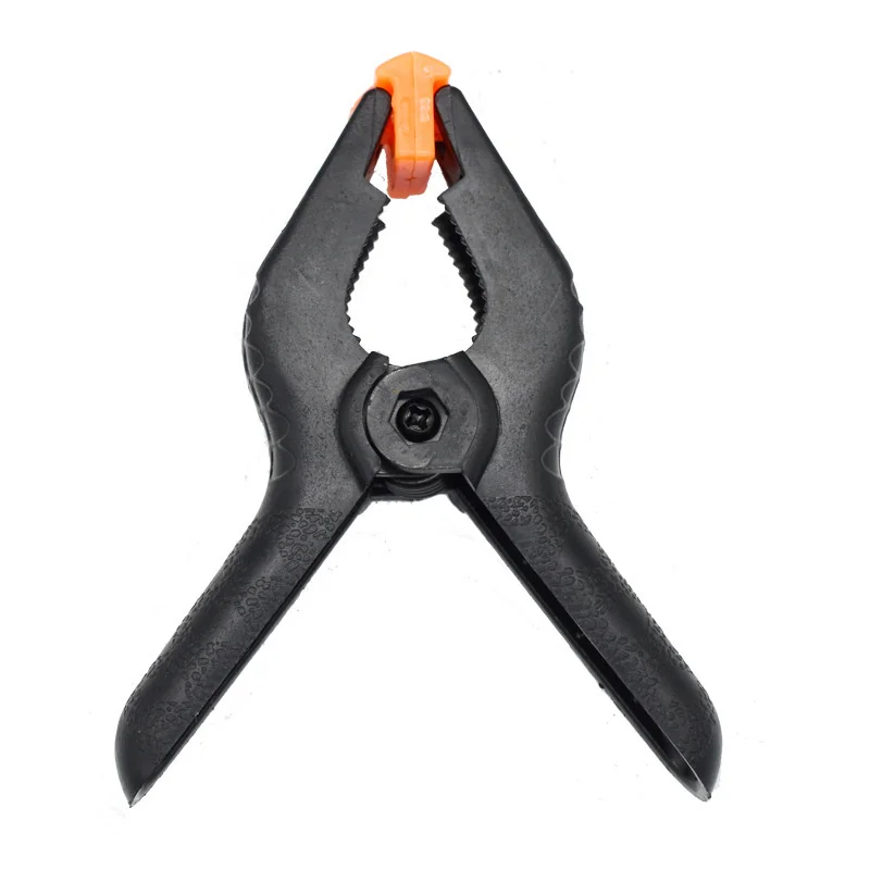 10er-Pack PVC-Federklemmen, robuste Halteklammern für Holzarbeiten, Fotografie, Bastelarbeiten, Hintergrundständer und Heimwerkerprojekte, 2 Zoll. – Detail 10