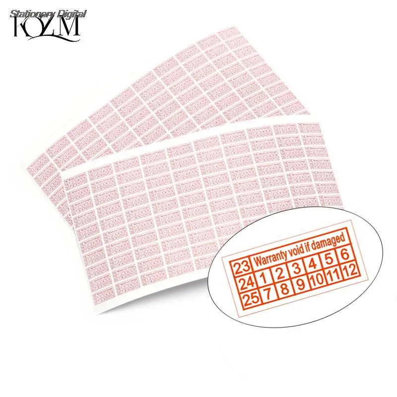 40*20mm Warranty Protection Sticker Tamper Proof Void Label Stickers Disposable Security Seal Anti-counterfeiting Sticker