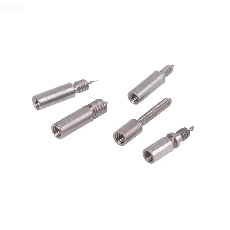 10Pcs Watch Movement Stem Longer Stem 0.9/0.7mm Lengthening Movement Stem Steel Change Thickness Watch Accessories