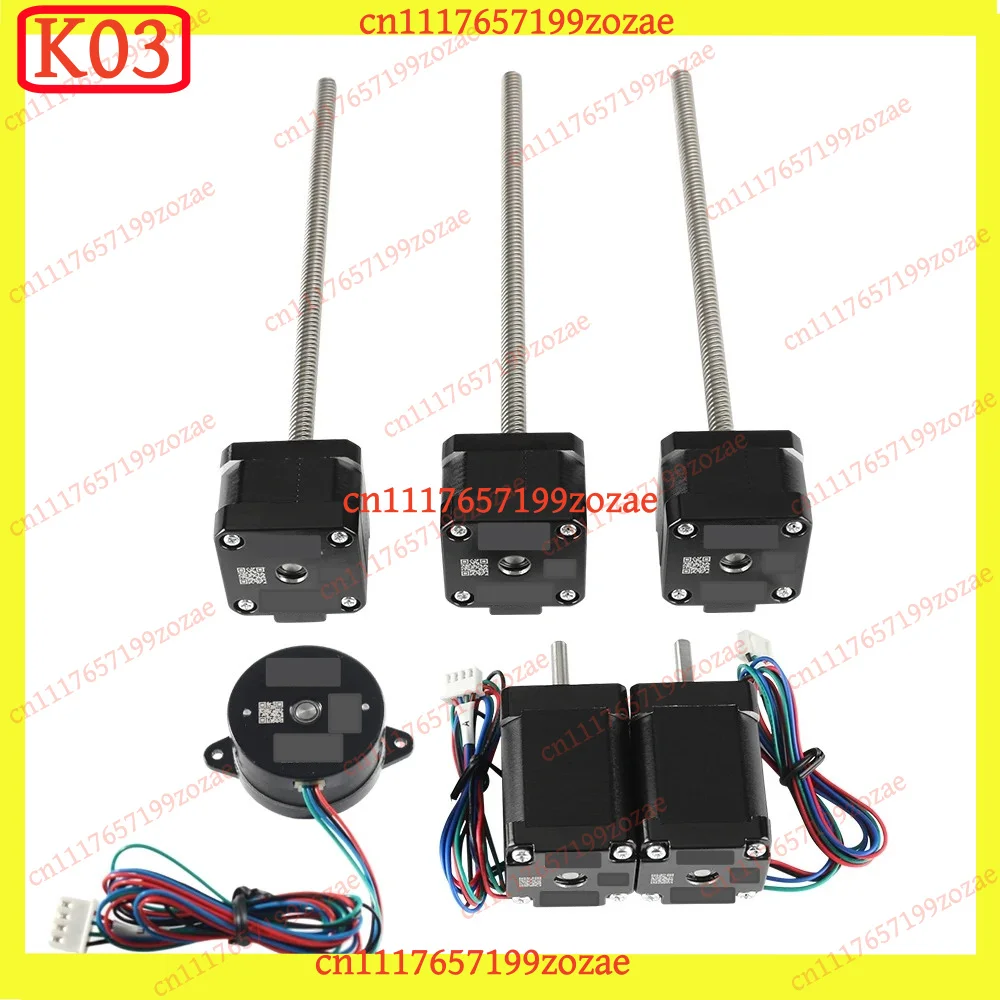 k03 NEMA14 Pancake NEMA17 Integrated Lead Screw Stepper Motor Kit for Voron Salad Fork Trident 3D Printer