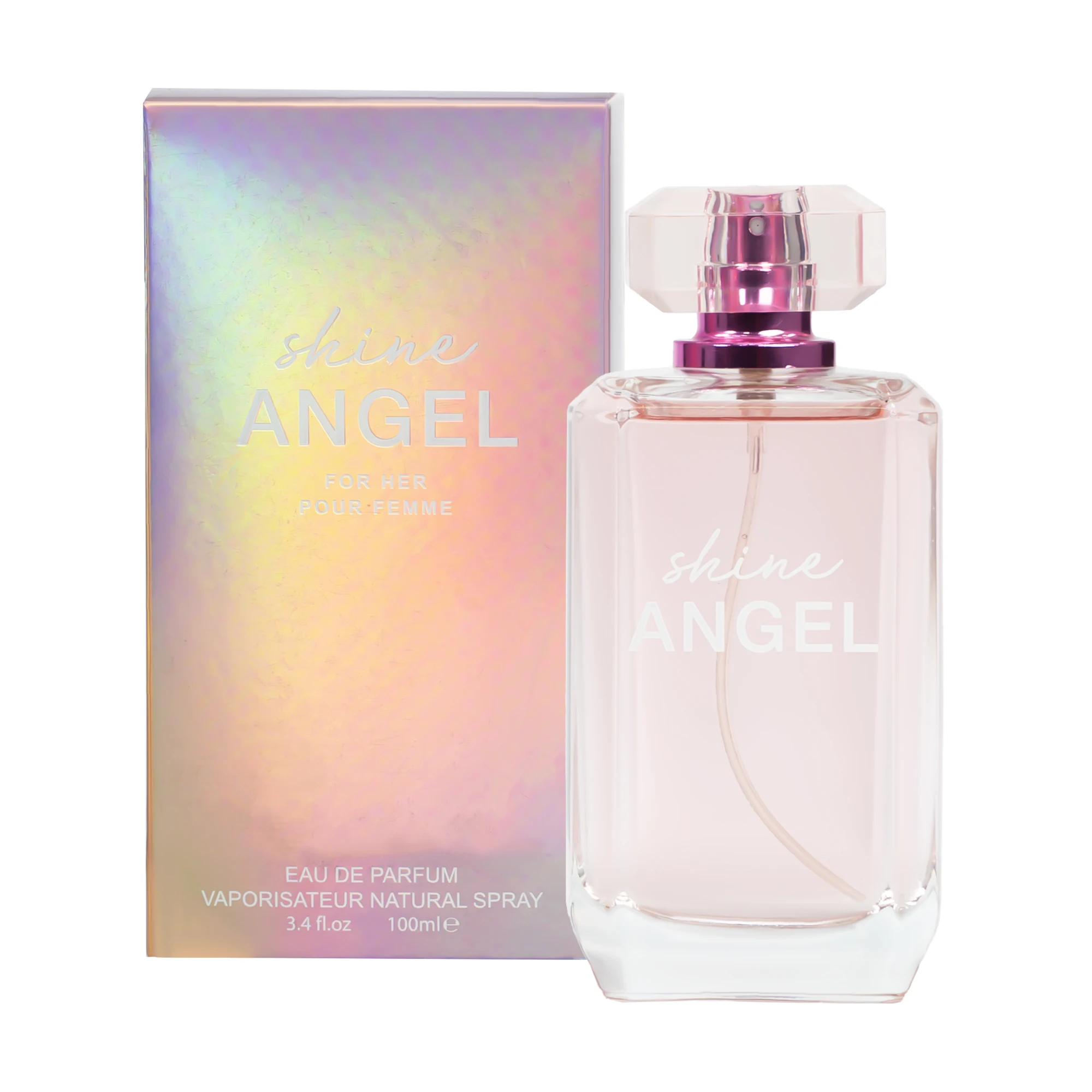 SHINE ANGEL women's EDP 3.4 once (confezione da 1) Eau de Parfum per profumo da donna di lunga durata per le donne