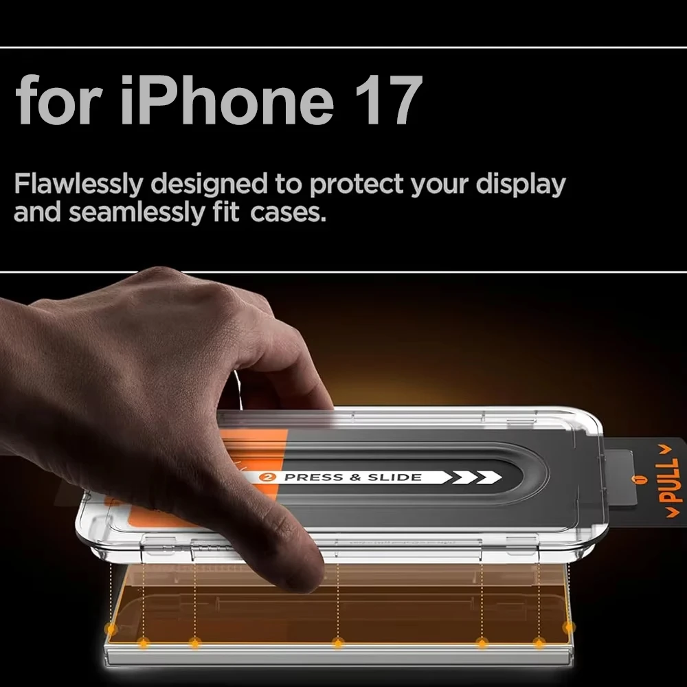 Easy Install Privacy Screen Protector For iPhone 15 16 14 13 11 12 17 Pro Max Air 16e 7 8 SE Mini XR XS Anti-Spy Tempered Glass view 2