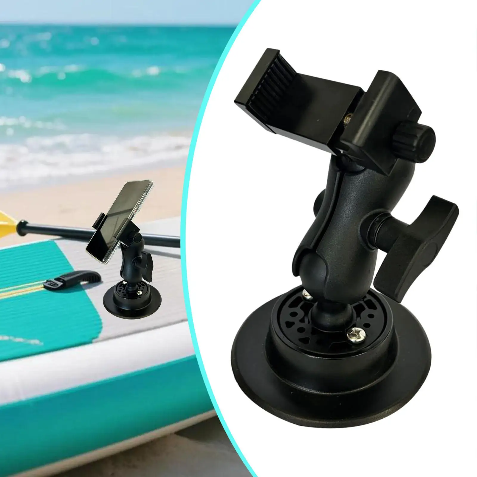 Kayak Phone Holder Phone Mount Sports Camera Holder Kayak Fishing Accessory for Yachts