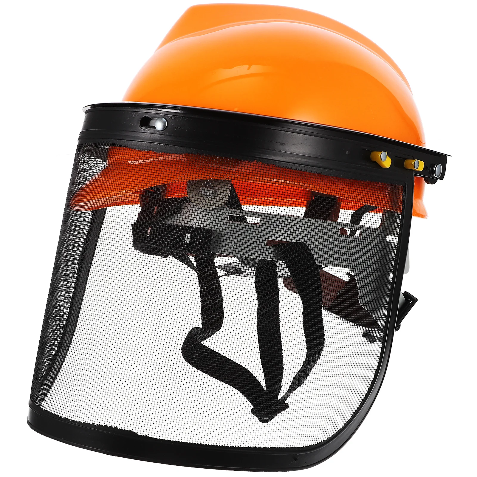 

1Pcs Lawn Mower Protective Wide Coverage Metal Mesh Adjustable Buckle Comfortable Sponge Cushion Device