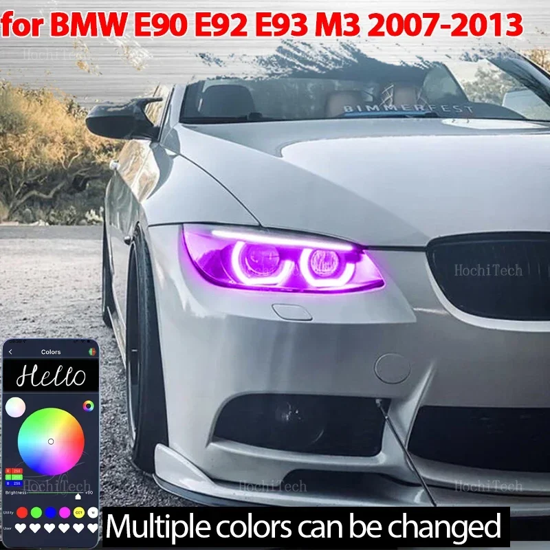 Light Rings Led Angel Eyes Daytime Running Lights Car Light for BMW 3 Series E90 E92 E93 M3 2007-2013 Coupe cabriolet