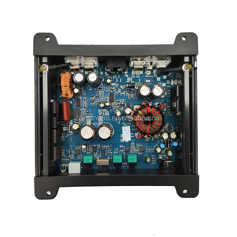 High Quality Class D Car Sound Korean Subwoofer Mono Amplifier Bass Custom Model with Monoblock 2500W RMS Power