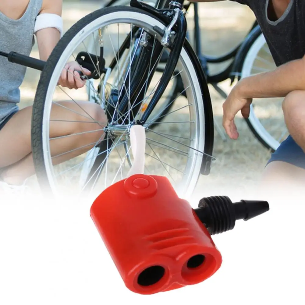 Compact Bike Valve Accessories Easy to Install Cycling Tool Practical French English Mouth Bike Converter Head