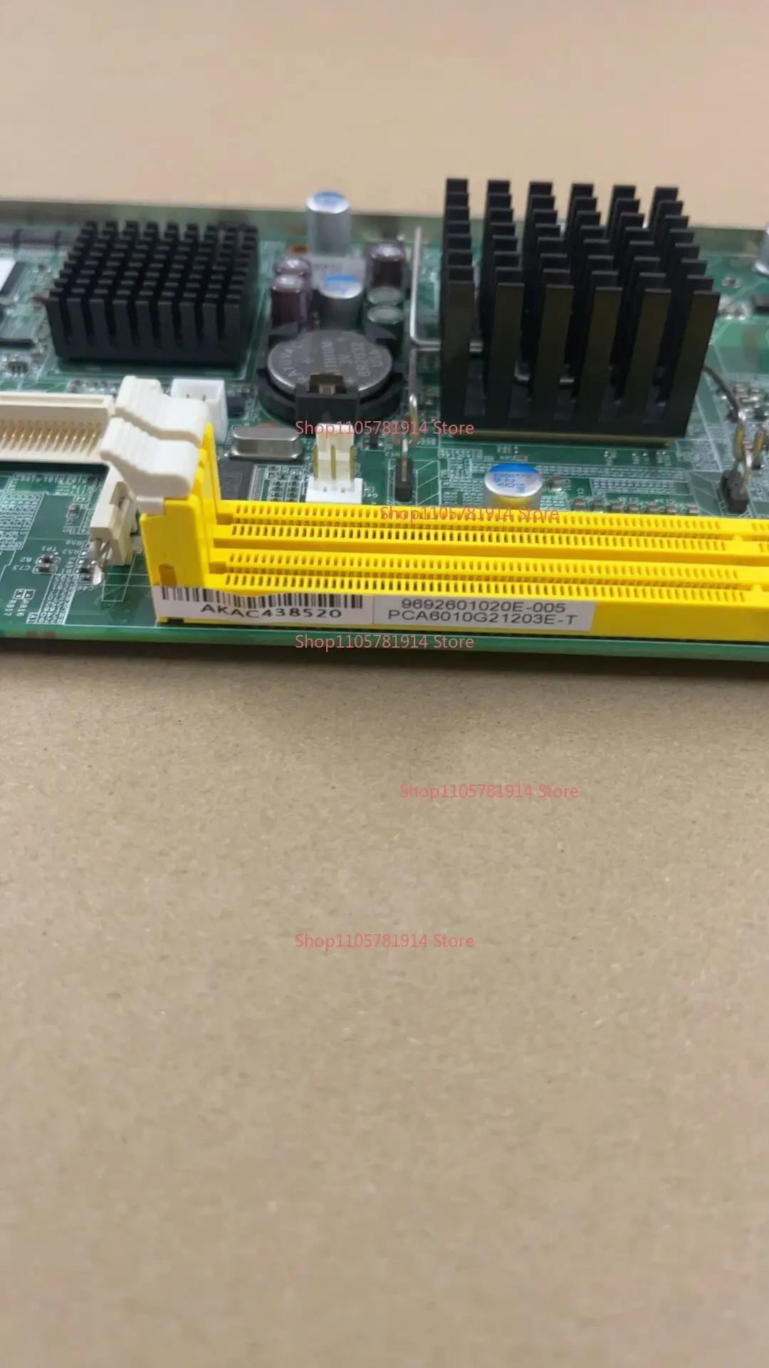 For Advantech PCA-6010G2 Industrial Control Main Board REV. A1 Dual Gigabit Network Card with Original CPU