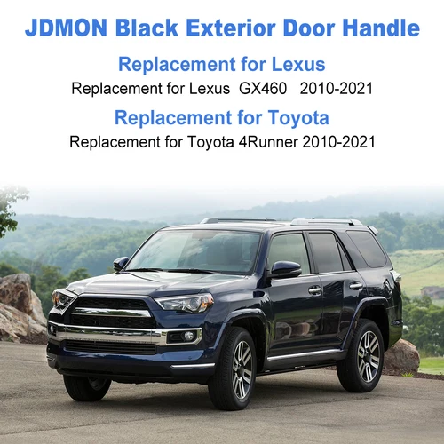 Imagen 2 del producto Manija de puerta exterior para Lexus, Toyota GX460, 4runner, 2010-2021, 6921060170, 6925060060, accesorios de manija de puerta delantera, trasera, izquierda y derecha