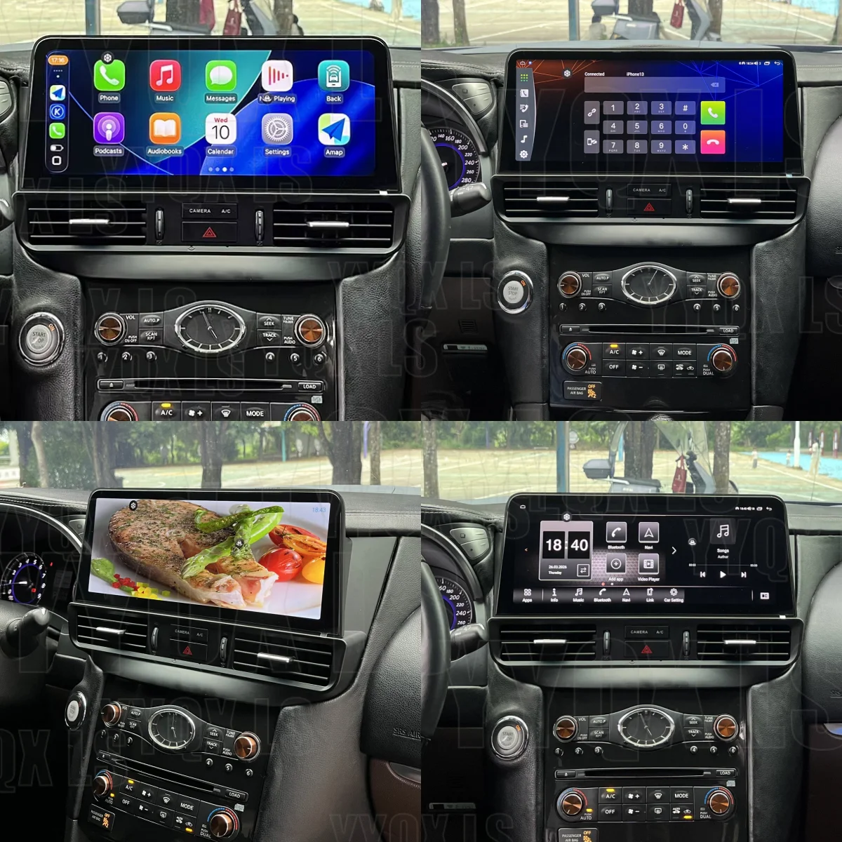 Android AUTO For Infiniti FX30 FX35 FX37 FX50 QX70 2009~2016 Multimedia GPS Navigation Radio Stereo Receiver car audio car play
